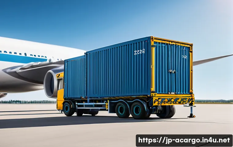 항공화물 프로세스 최적화 사례 - Here are three detailed image prompts in English, designed to visualize the digital transformation i...